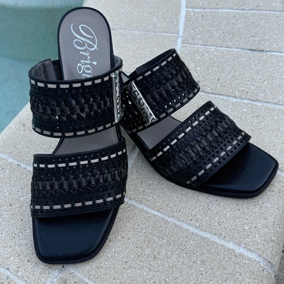 BRIGHTON Tonia Block Heels Sandals NWT Sz 7 - Picture 13 of 15